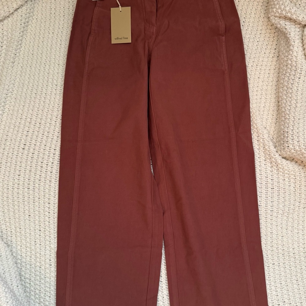 Wilfred Free Ascendant Pant - GD Mocha Sorbet - 00 NWT
